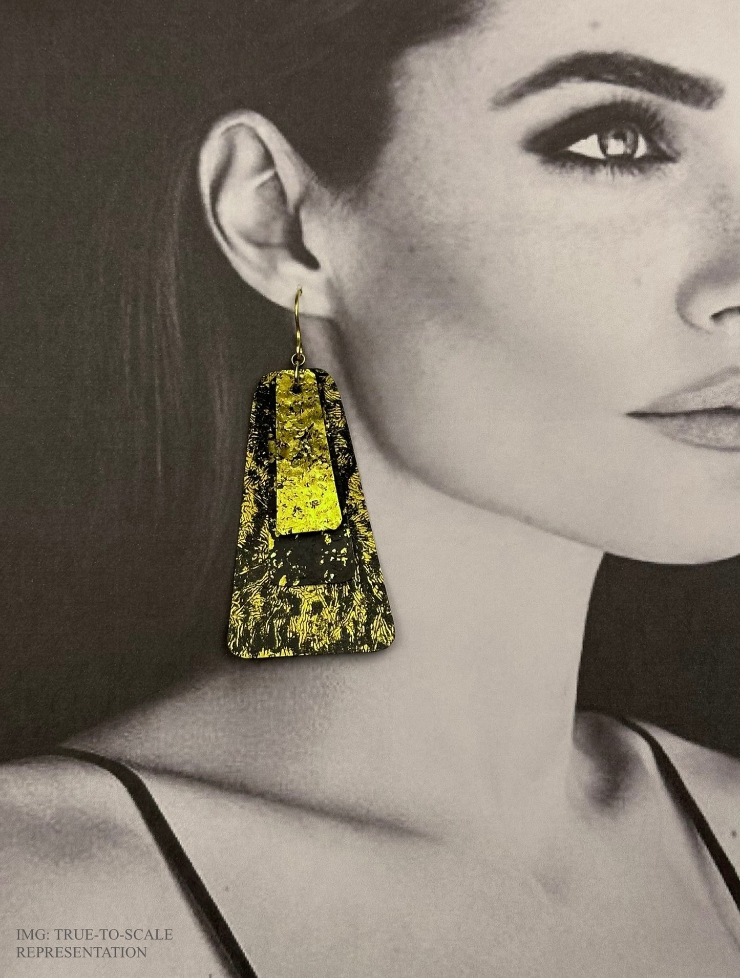 PENDIENTES ATLANTIS • DORADOS