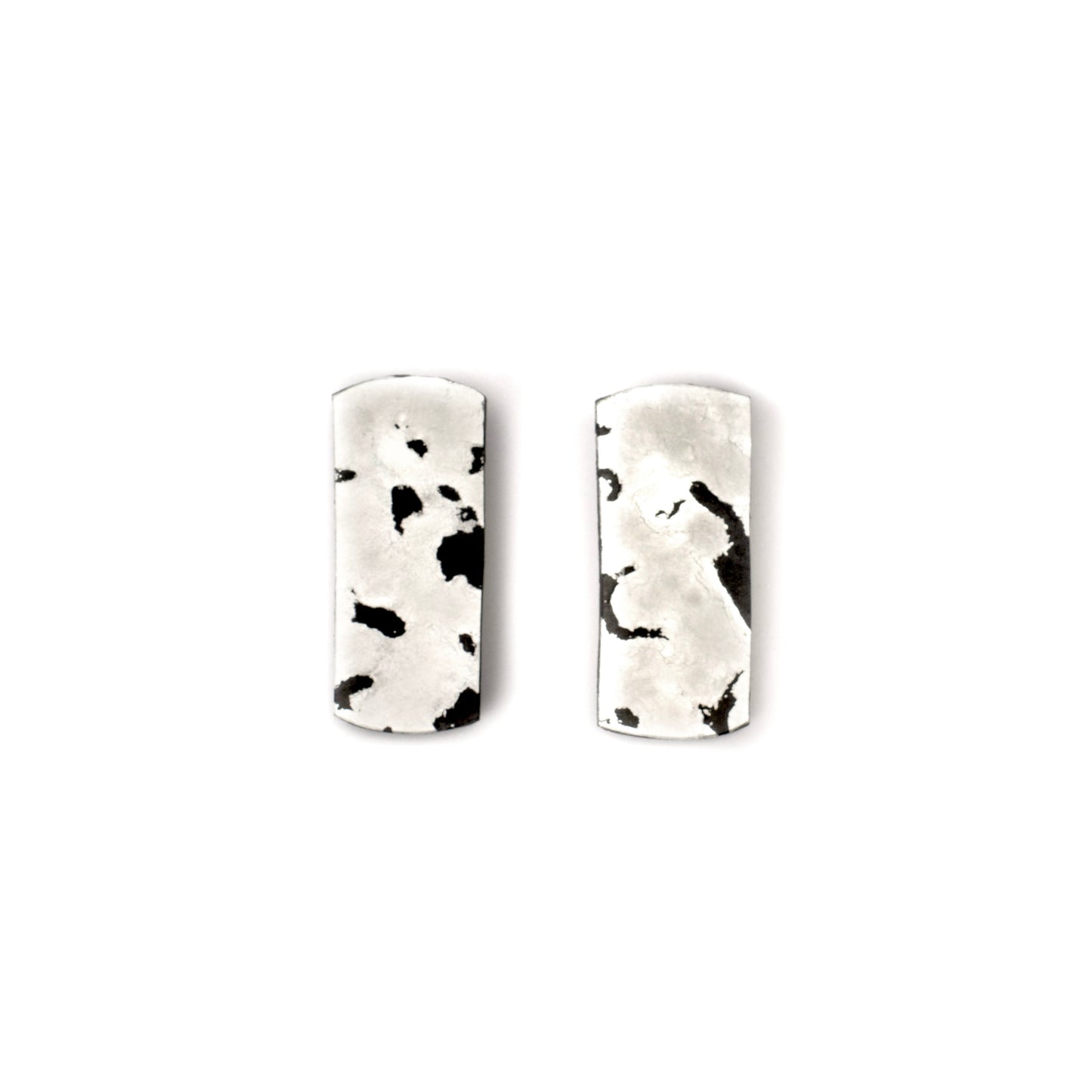 NALA EARRINGS - 2 IN 1 • SILVER