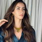 THE EMPRESS NECKLACE & EARRINGS SET • GOLD